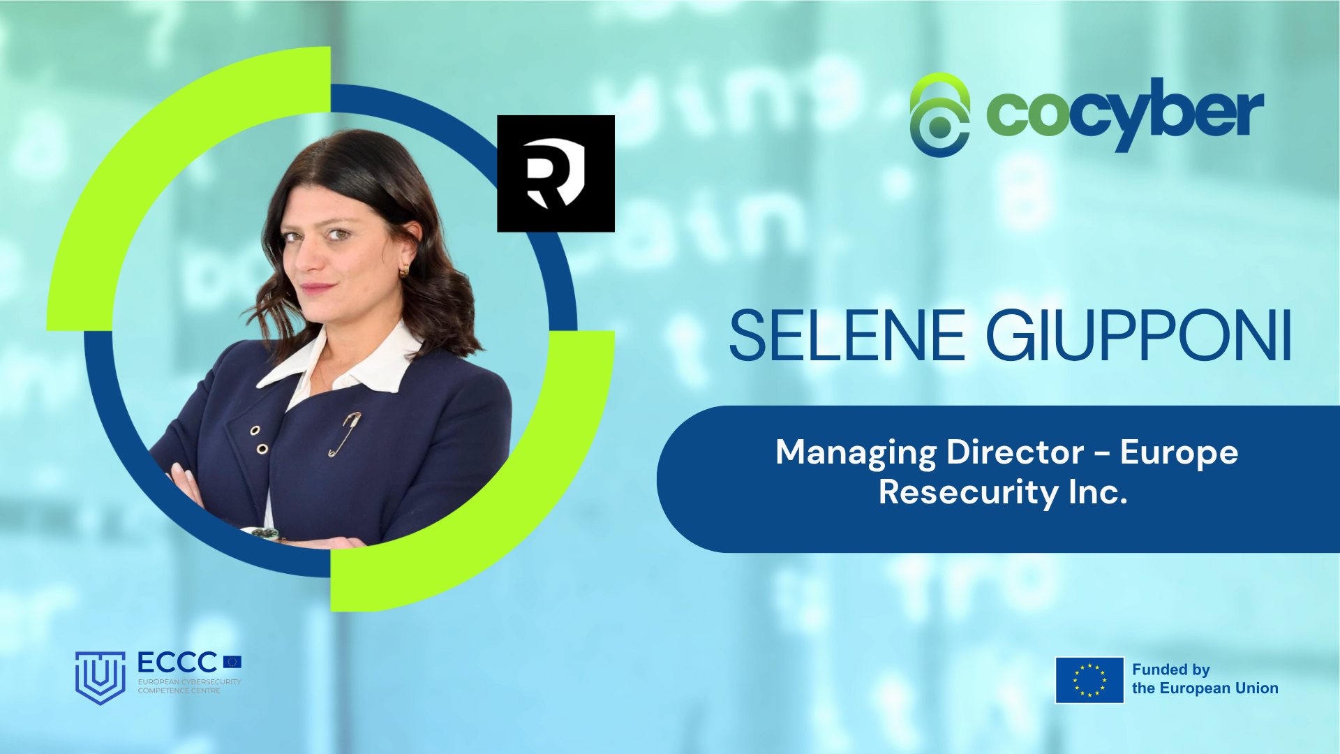 image with  COcyber Batch 1 ambassador, Selene Giupponi